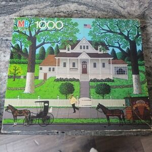 Charles Wysocki 1990 Ice Cream And Hopscotch  1000 Piece Puzzle MB New Sealed